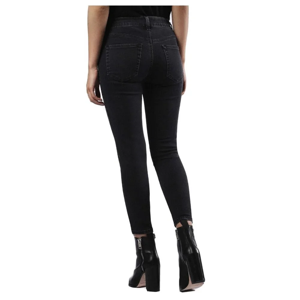 $178 Diesel Women’s Slandy Super Slim Skinny Jeans 0680I Black Recovery Size W23